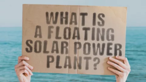 Why is floating solar PV system gaining popularity